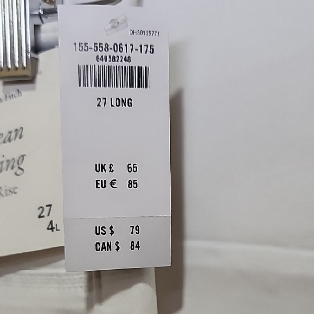 Abercrombie & Fitch White Mid-Rise Jean Leggings - Picture 4 of 5